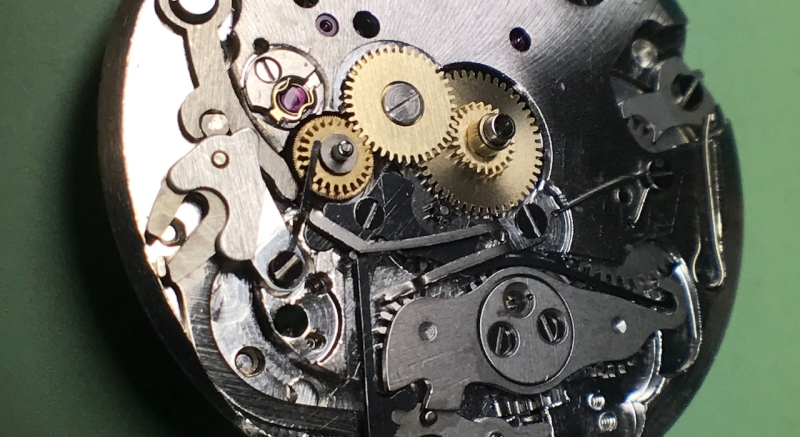omega 321 dial side movement